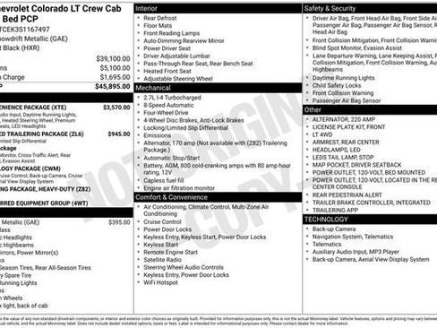 Used 2025 Chevrolet Colorado LT w/ LT Convenience Package image 9