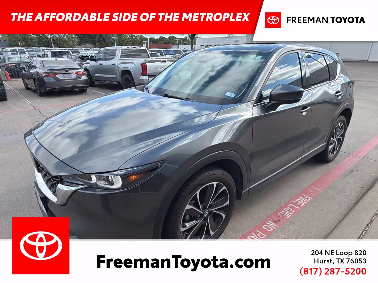 Used 2022 MAZDA CX-5 AWD 2.5 S w/ Premium Package image 1