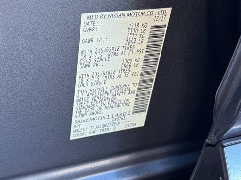 Used 2018 Nissan Murano SV image 40