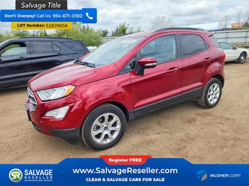 Used 2020 Ford EcoSport SE w/ SE Convenience Package FWD image 1