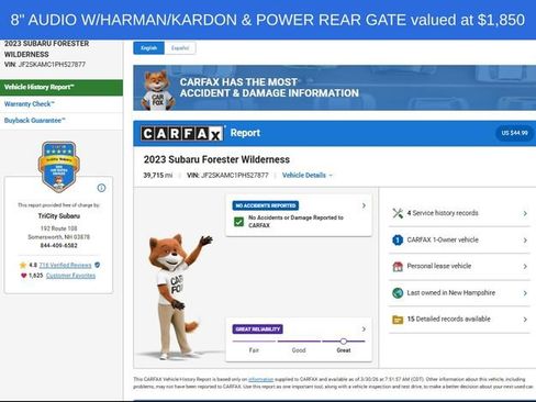 Used 2023 Subaru Forester Wilderness image 3