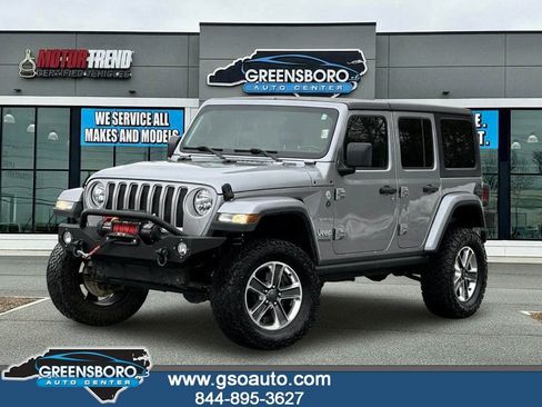 Used 2019 Jeep Wrangler Unlimited Sahara image 1