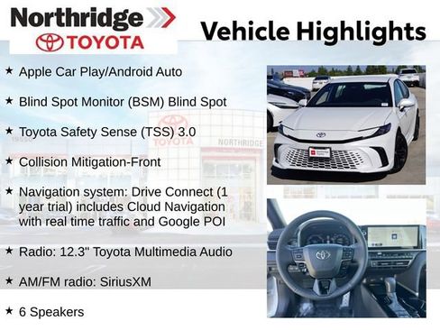 Certified 2026 Toyota Camry XSE image 2