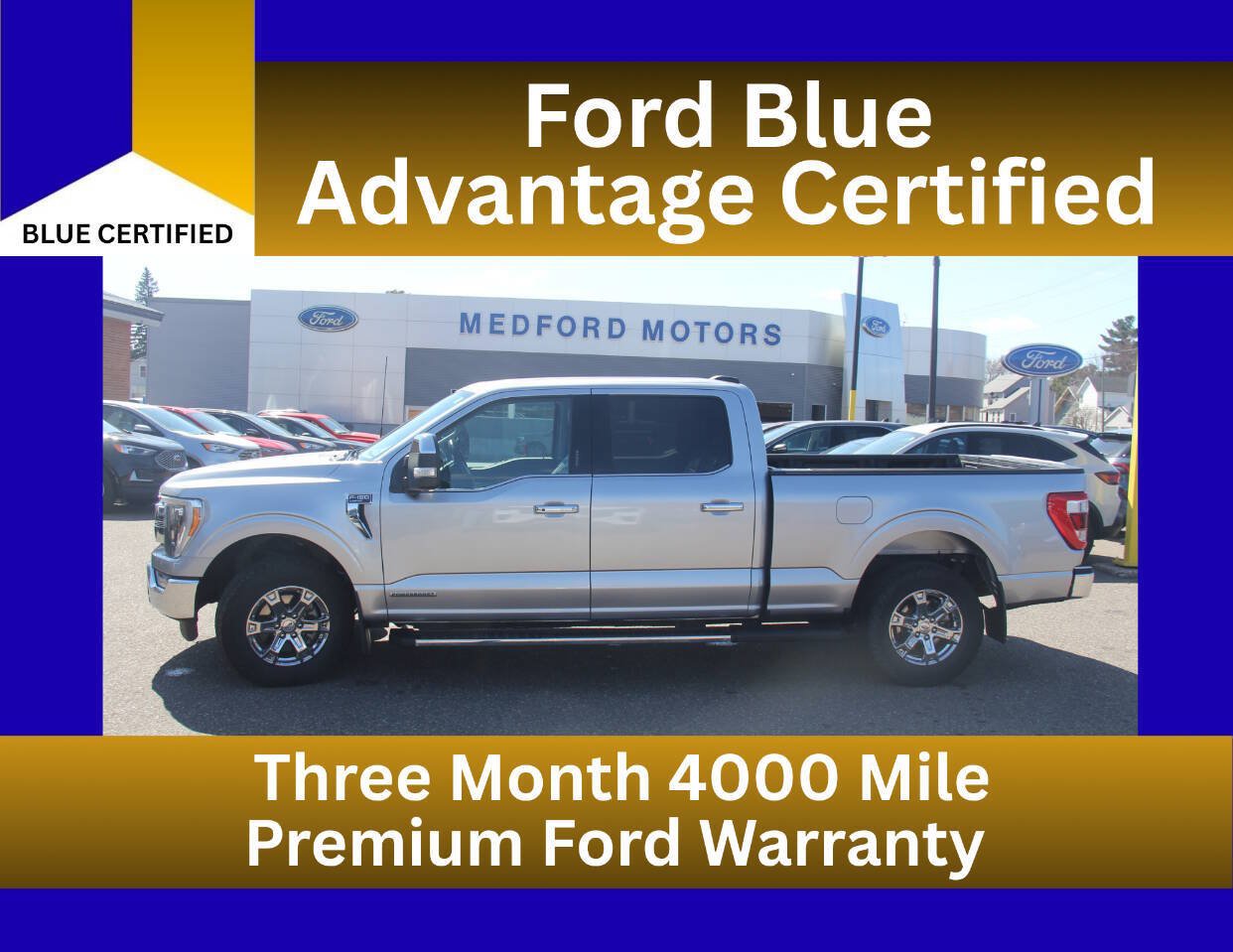 Certified 2021 Ford F150 Lariat w/ Equipment Group 502A High AWD/4WD image 1