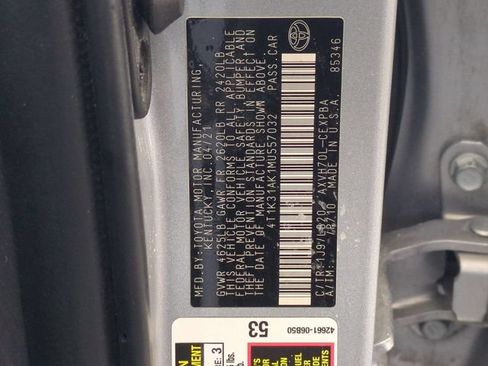 Used 2021 Toyota Camry XSE w/ Navigation Upgrade Package FWD image 39