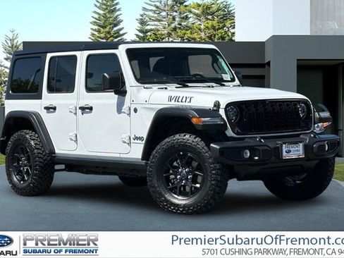 Used 2025 Jeep Wrangler Unlimited Sport S 4xe AWD/4WD image 1