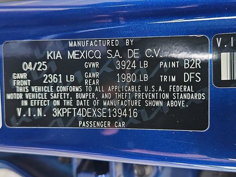 Certified 2025 Kia K4 FWD image 26