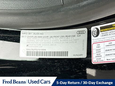 Used 2018 Audi A3 2.0T Premium w/ Convenience Package image 32