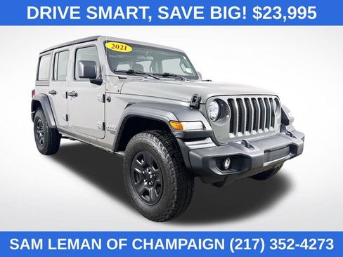 Used 2021 Jeep Wrangler Unlimited Sport image 1
