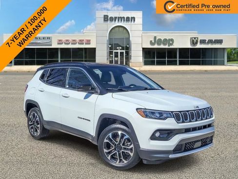 Certified 2023 Jeep Compass Limited AWD/4WD image 1