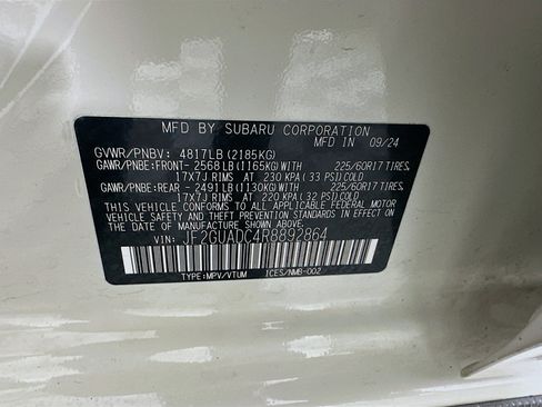 Used 2024 Subaru Crosstrek 2.0i Premium image 12