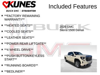New 2026 GMC Sierra 1500 Denali