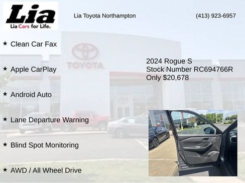 Used 2024 Nissan Rogue S AWD/4WD image 7