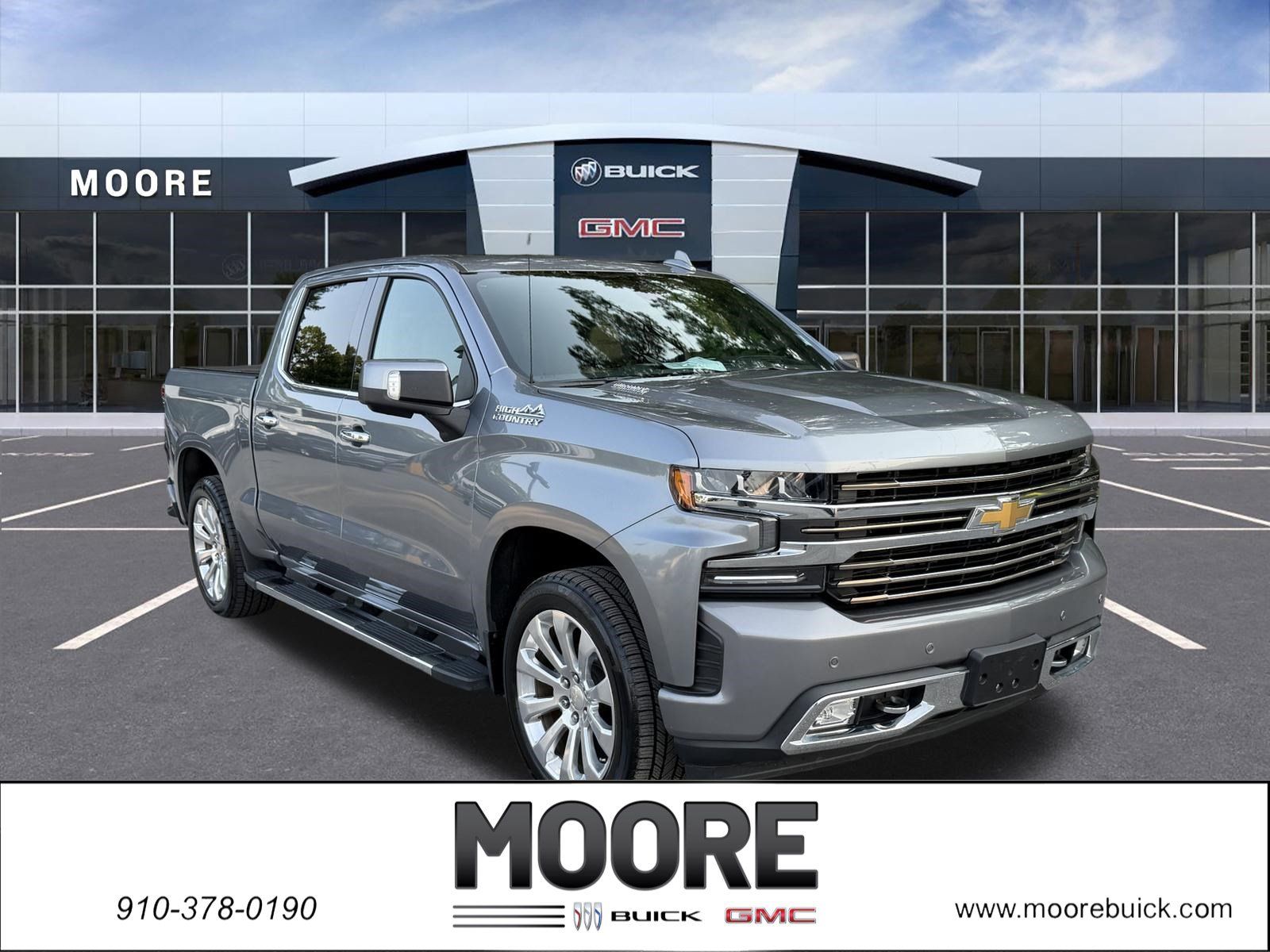Used 2021 Chevrolet Silverado 1500 High Country w/ Technology Package AWD/4WD image 1