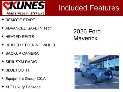 New 2026 Ford Maverick XLT w/ Equipment Group 301A