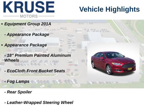 Used 2016 Ford Fusion SE w/ Equipment Group 201A FWD image 10