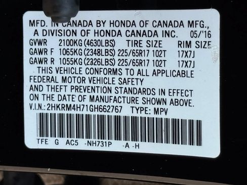 Used 2016 Honda CR-V EX-L image 41
