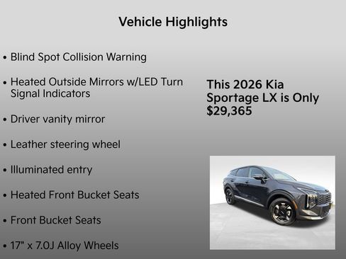 New 2026 Kia Sportage LX w/ LX Convenience Package image 15