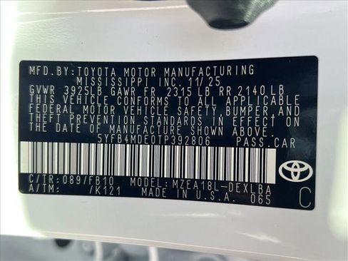 New 2026 Toyota Corolla LE image 20