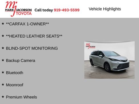 Used 2025 Toyota Sienna XLE FWD image 6