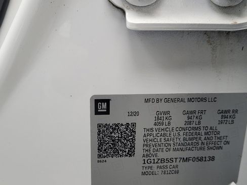 Used 2021 Chevrolet Malibu LS w/ LPO, Convenience Package 1 image 33