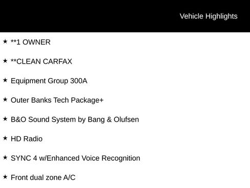 Used 2025 Ford Bronco Sport Outer Banks w/ Outer Banks Tech Package+ AWD/4WD image 9