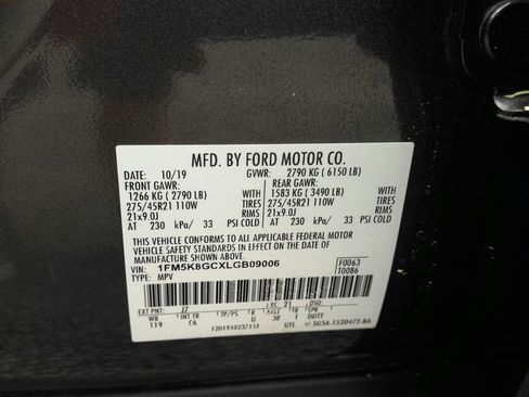 Used 2020 Ford Explorer ST w/ ST Street Pack image 18