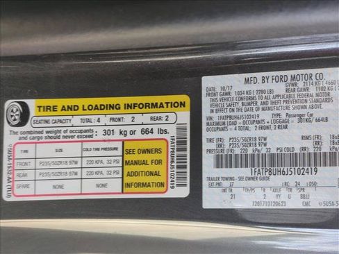 Used 2018 Ford Mustang Convertible w/ Equipment Group 101A RWD image 13