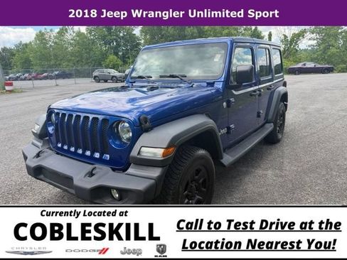 Used 2018 Jeep Wrangler Unlimited Sport AWD/4WD image 9