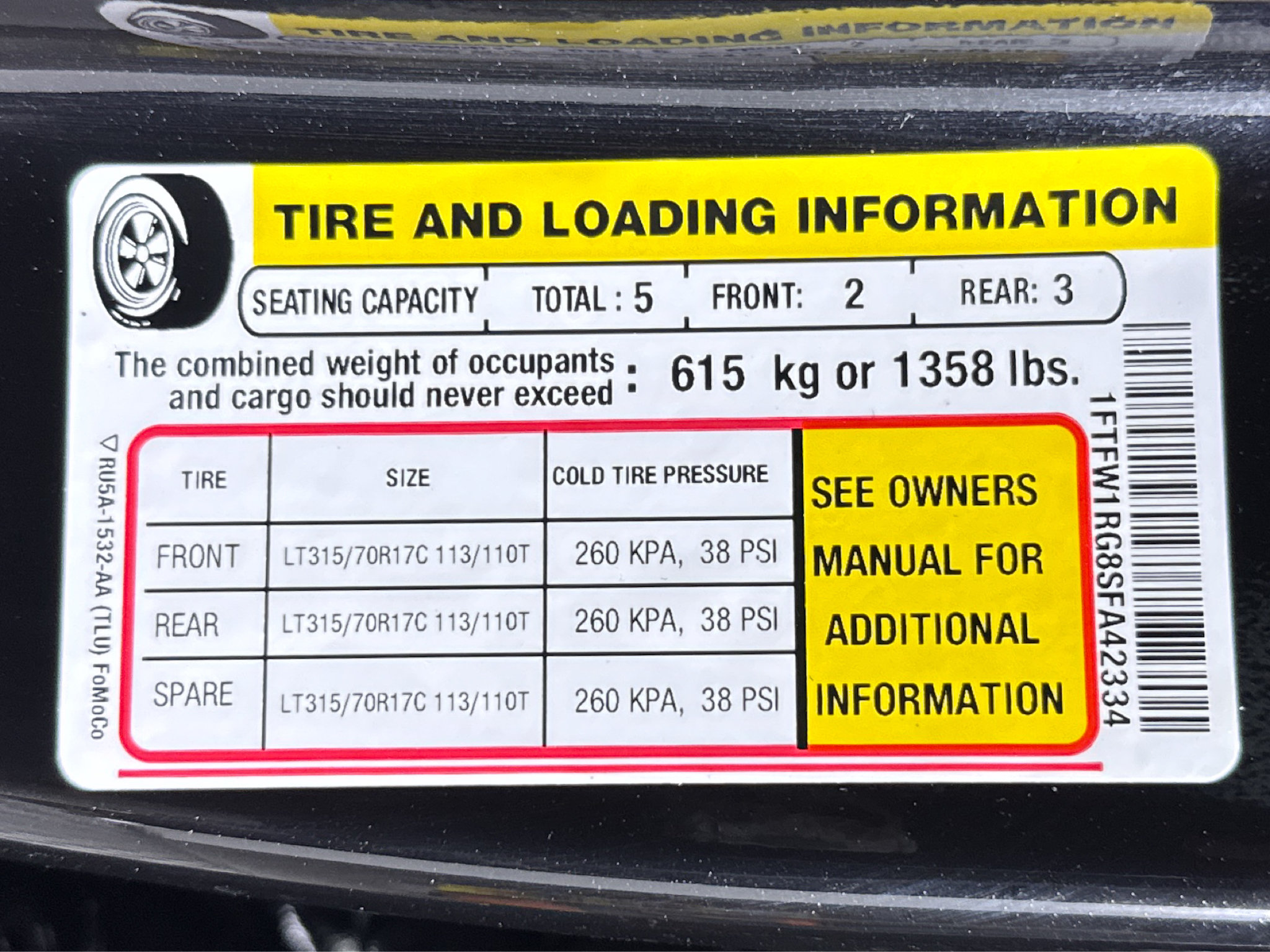 Certified 2025 Ford F150 Raptor AWD/4WD image 37