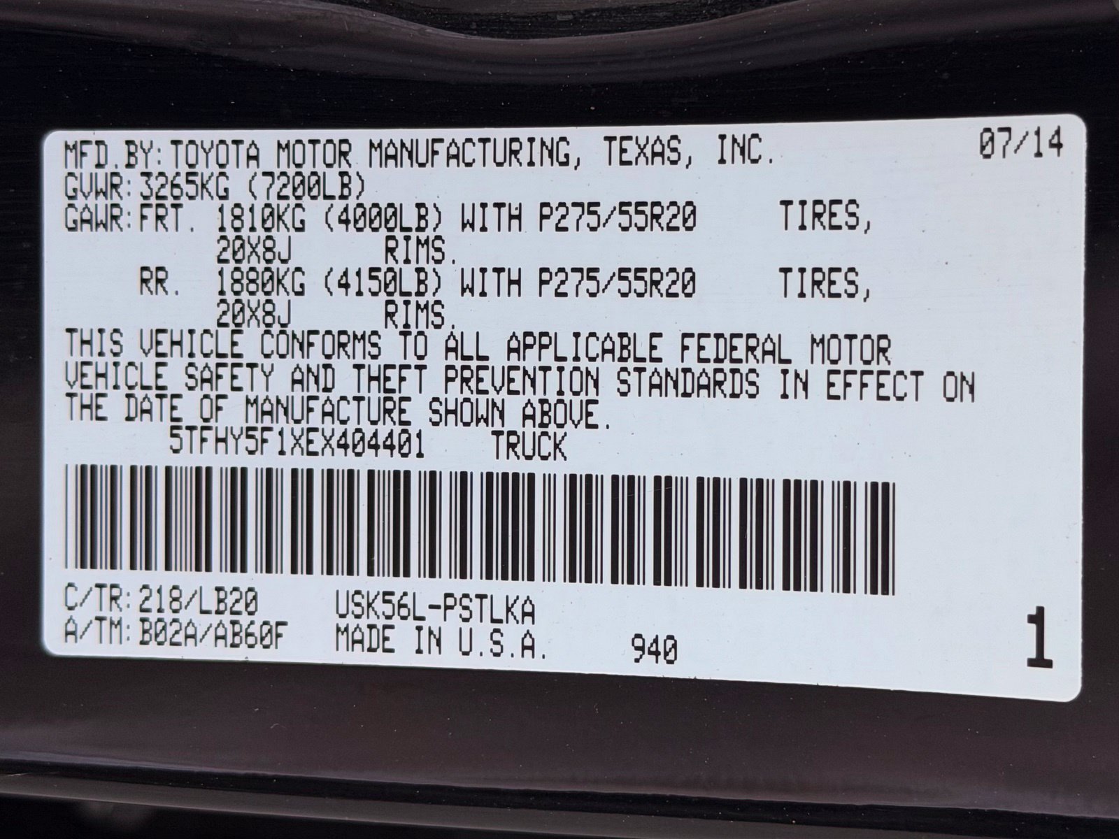 Used 2014 Toyota Tundra Limited w/ Limited Premium Package AWD/4WD image 47