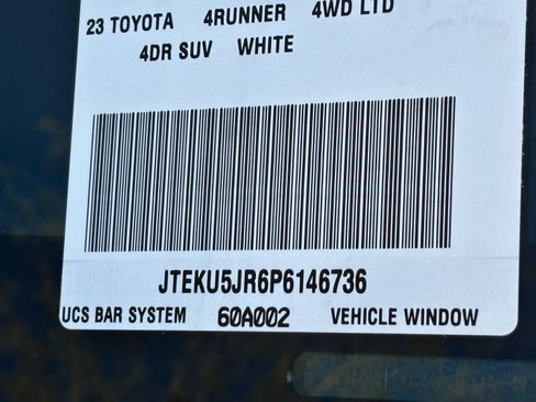 Certified 2023 Toyota 4Runner Limited image 30