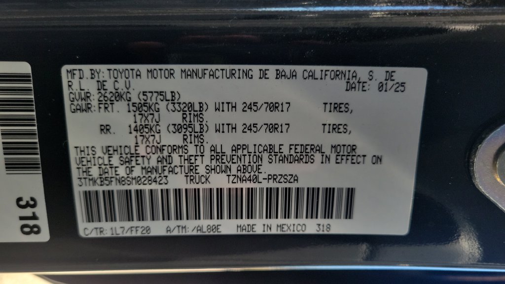 Used 2025 Toyota Tacoma SR5 RWD image 24