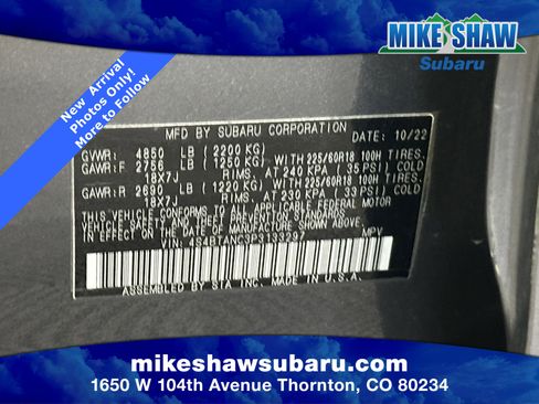 Used 2023 Subaru Outback Limited image 50