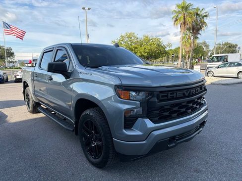 Used 2025 Chevrolet Silverado 1500 Custom w/ Turbomax Blackout Package RWD image 6