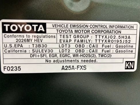 Used 2026 Toyota Sienna XLE Woodland Edition AWD/4WD image 75