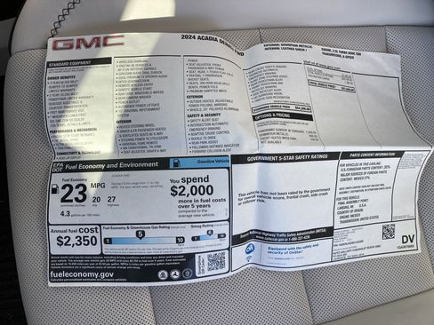 Certified 2024 GMC Acadia Denali image 20