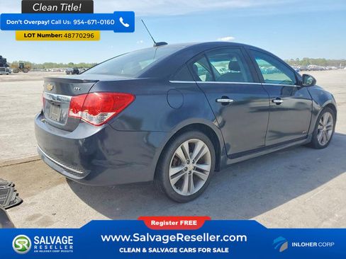 Used 2015 Chevrolet Cruze LTZ w/ Sun, Sound and Sport Package image 4