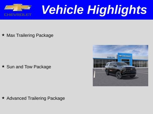 New 2026 Chevrolet Suburban High Country w/ Sun And Tow Package AWD/4WD image 2