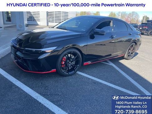 Used 2024 Hyundai Elantra N image 1