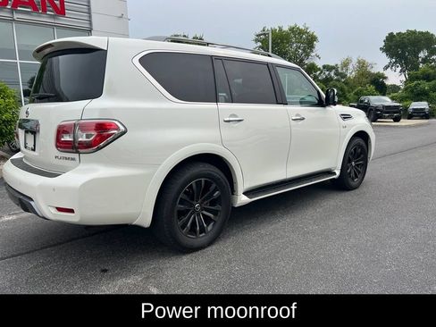 Used 2019 Nissan Armada Platinum w/ Interior Lighting Package AWD/4WD image 14