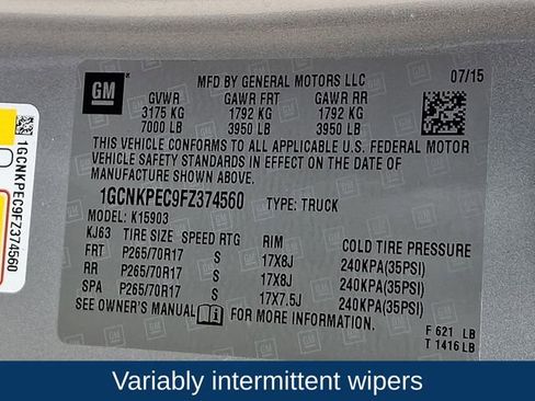 Used 2015 Chevrolet Silverado 1500 W/T w/ WT Convenience Package AWD/4WD image 28