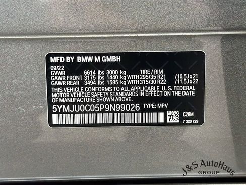 Used 2023 BMW X5 M w/ Competition Package AWD/4WD image 39