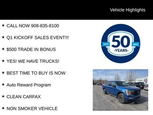 Certified 2023 Ford F150 XLT w/ Equipment Group 302A High image 5