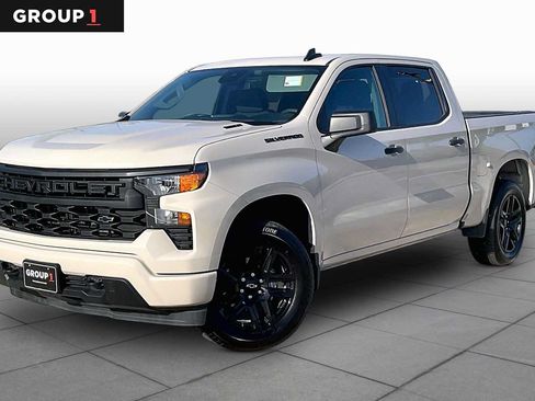 Certified 2026 Chevrolet Silverado 1500 Custom w/ LPO, Dark Essentials Package RWD image 1