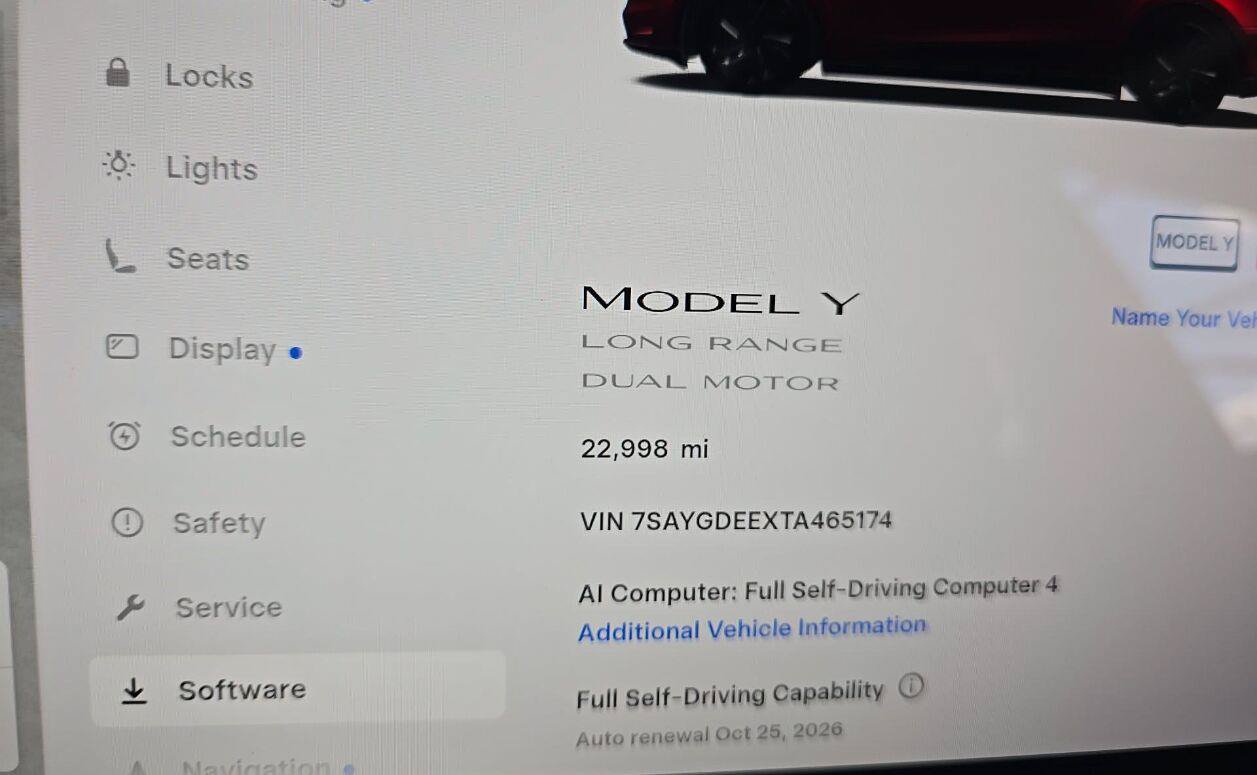 Used 2026 Tesla Model Y Long Range AWD/4WD image 10