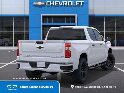 New 2026 Chevrolet Silverado 1500 Custom w/ Turbomax Blackout Package RWD image 4
