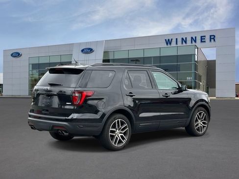 Certified 2019 Ford Explorer Sport w/ Ford Safe & Smart Package AWD/4WD image 4