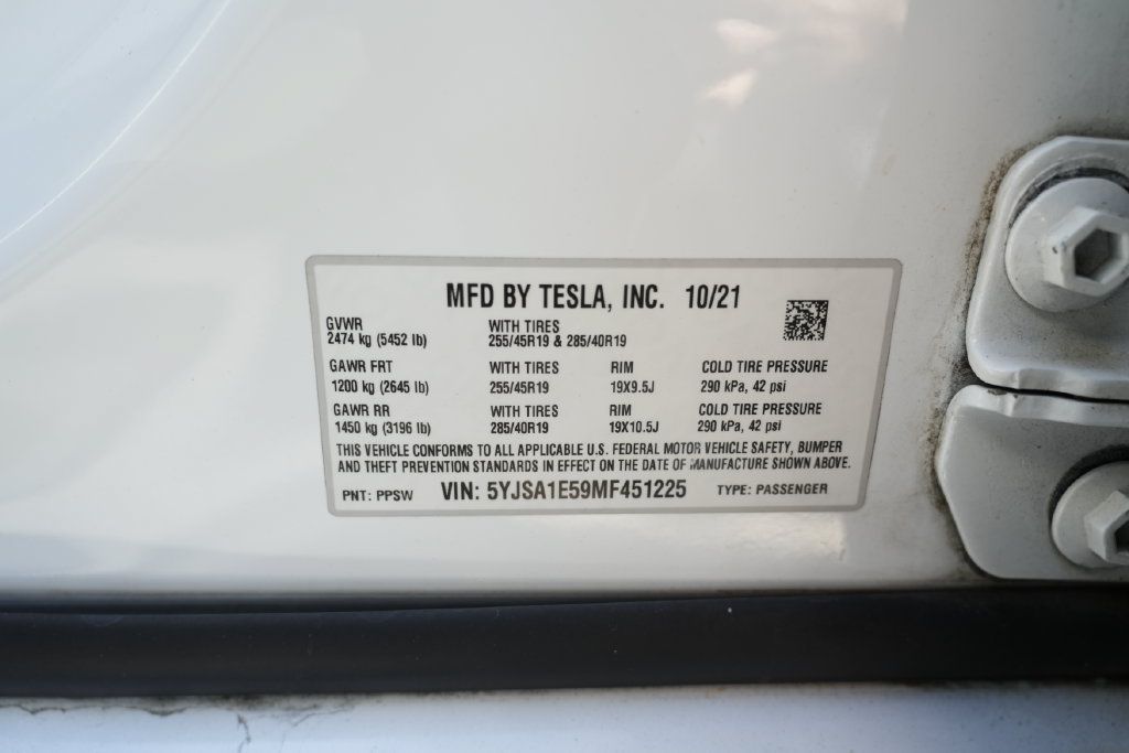 Used 2021 Tesla Model S Long Range AWD/4WD image 61