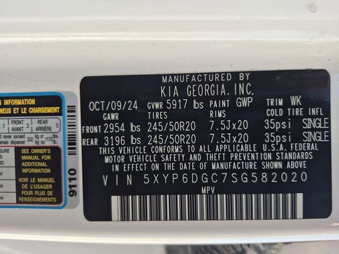 Used 2025 Kia Telluride S AWD/4WD image 32
